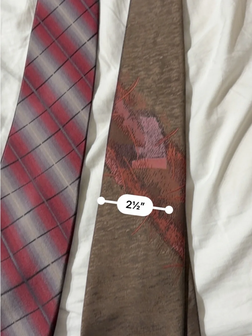 Pierre Balmain Brown Tie with Red & Purple Accents